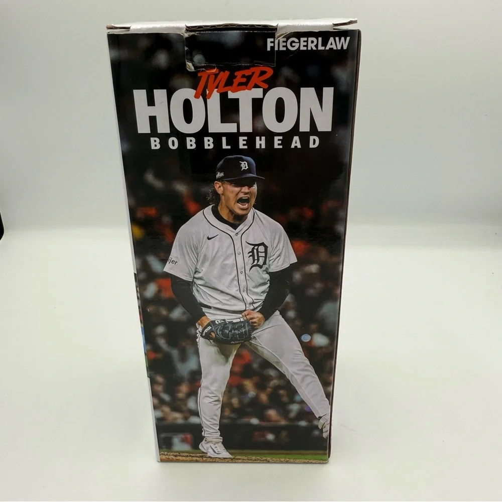 NEW Tyler Holton Bobblehead Detroit Tigers MLB Collectible